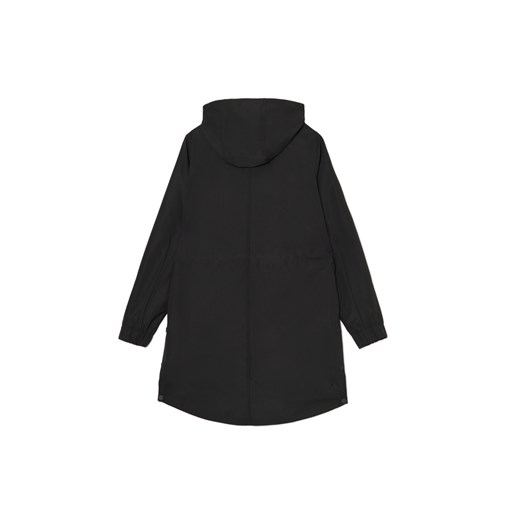 Cropp - Czarna parka z kapturem - czarny Cropp M Cropp