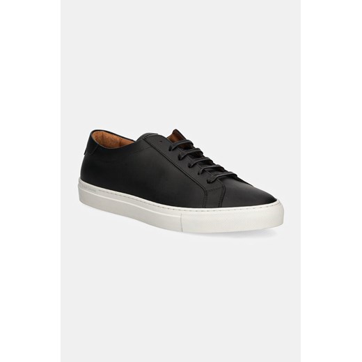 Polo Ralph Lauren sneakersy skórzane Jermain Lux kolor czarny 809913531002 ze sklepu ANSWEAR.com w kategorii Trampki męskie - zdjęcie 174858578