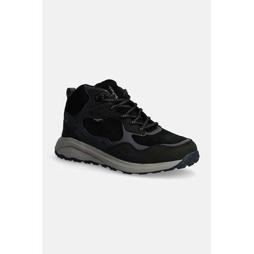 Jack Wolfskin buty Camp Fever Texapore męskie kolor czarny A62132 ze sklepu ANSWEAR.com w kategorii Buty trekkingowe męskie - zdjęcie 174858639