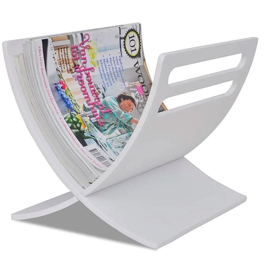 Drewniany stojak na gazety G1-H45 - id: 6560 - marki Elior - 174860328 Drewniany stojak na gazety G1-H45 ze sklepu Edinos.pl w kategorii Dom - zdjęcie 174860328