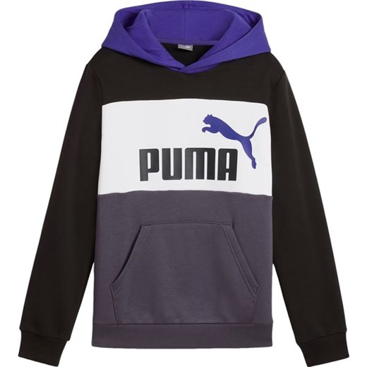 Bluza juniorska ESS Block Hoodie FL B Puma ze sklepu SPORT-SHOP.pl w kategorii Bluzy chłopięce - zdjęcie 174860518