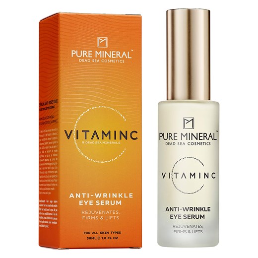 PURE MINERAL Serum &quot;Vitamin C Anti-Wrinkle&quot; pod oczy - 30 ml ze sklepu Limango Polska w kategorii Serum do twarzy - zdjęcie 174860688