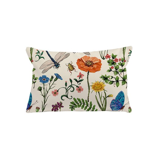 Madre Selva Poduszka ogrodowa &quot;Tierra Bella&quot; w kolorze kremowym ze wzorem - 45 x 30 cm ze sklepu Limango Polska w kategorii Poduszki dekoracyjne - zdjęcie 174862127