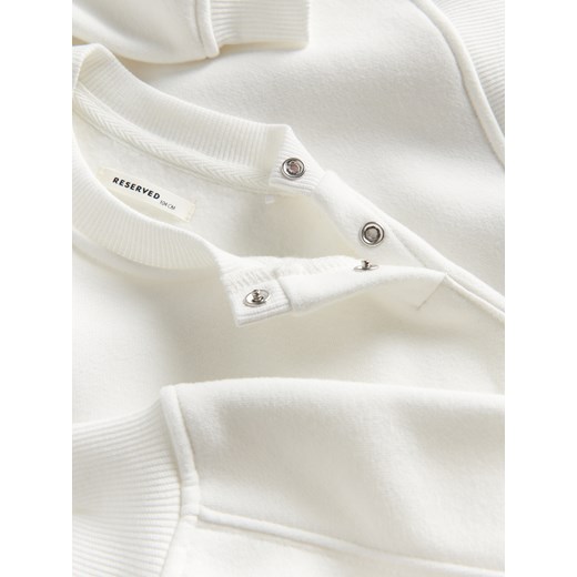 Reserved - Bluza z nadrukiem - złamana biel Reserved 98 (2-3 lata) Reserved