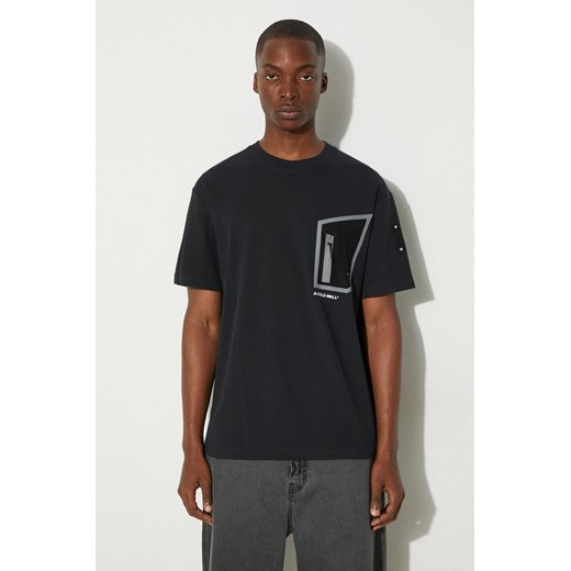 A-COLD-WALL* t-shirt bawełniany Technical Polygon T-Shirt kolor czarny z A-cold-wall* L okazja PRM