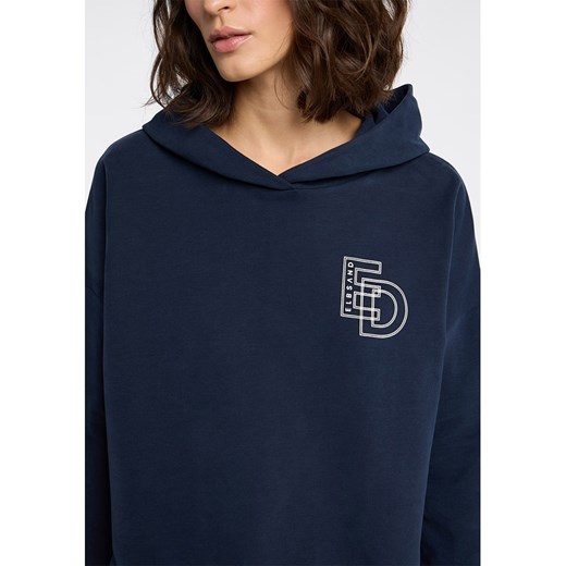 Bluza damska Elbsand z bawełny z napisami