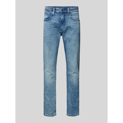 Jeansy o kroju slim fit z dodatkiem streczu model ‘Mauro’ ze sklepu Peek&Cloppenburg  w kategorii Jeansy męskie - zdjęcie 174873918