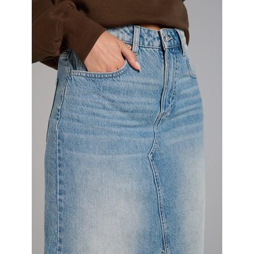 Sinsay - Spódnica maxi - niebieski Sinsay 40 Sinsay