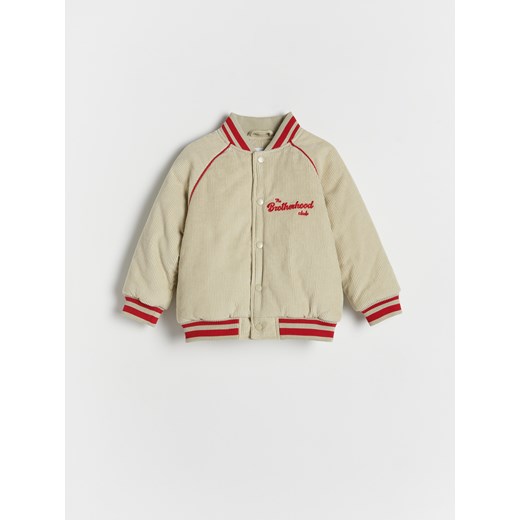 Reserved - Kurtka z ociepleniem - beżowy Reserved 5-2 lata) Reserved