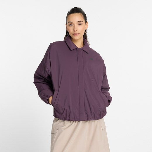 Kurtka damska New Balance WJ43506PLN – fioletowa ze sklepu New Balance Poland w kategorii Kurtki damskie - zdjęcie 174877835