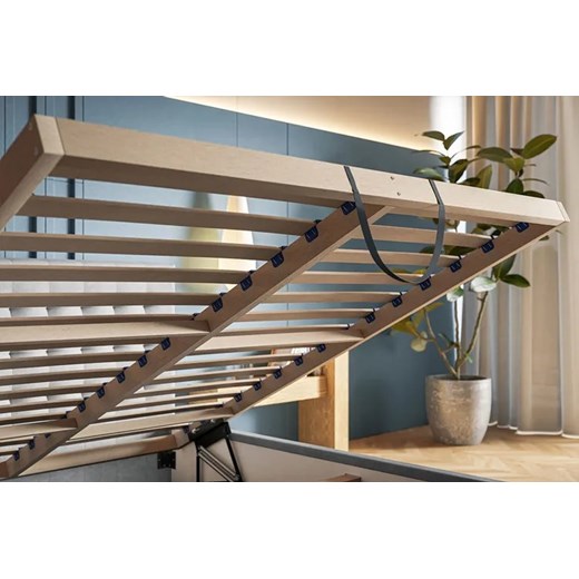 Pojedyncze łóżko ze stelażem 120x200 Pikaro 2X - 36 kolorów Elior One Size Edinos.pl