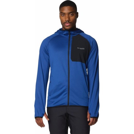 Polar męski Triple Canyon Grid Fleece Hooded FZ II Columbia ze sklepu SPORT-SHOP.pl w kategorii Bluzy męskie - zdjęcie 174881426