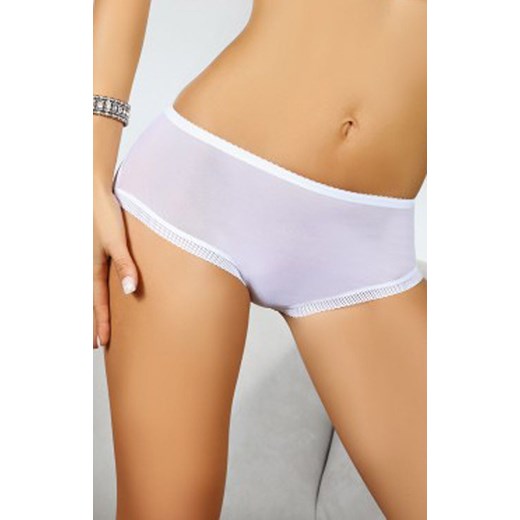 Białe figi damskie przezroczyste Elodie White LC 6046, Kolor biały, Rozmiar L/XL, LivCo Corsetti Fashion ze sklepu Primodo w kategorii Majtki damskie - zdjęcie 174898798