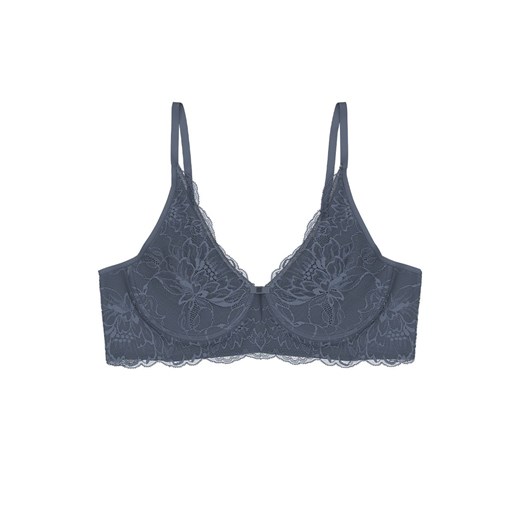 Triumph biustonosz miękki soft Amourette Charm 10214451-00XX, Kolor brudny niebieski, Rozmiar 70C, Triumph ze sklepu Primodo w kategorii Biustonosze - zdjęcie 174912277