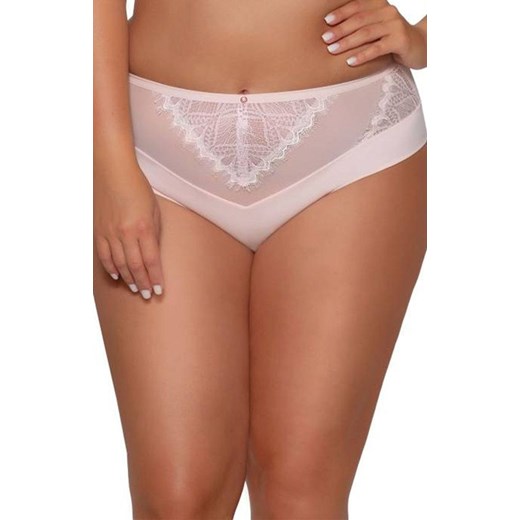 Ava figi damskie z wysokim stanem 2076, Kolor jasnoróżowy, Rozmiar 2XL, Ava XL Intymna