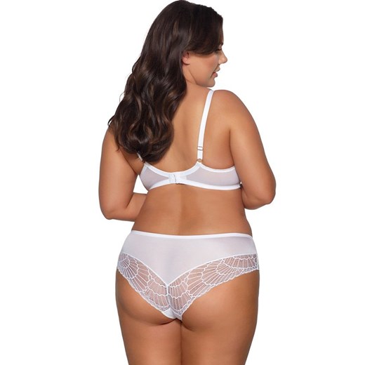 Ava białe figi damskie 2109, Kolor biały, Rozmiar L, Ava ze sklepu Intymna w kategorii Majtki damskie - zdjęcie 174914496