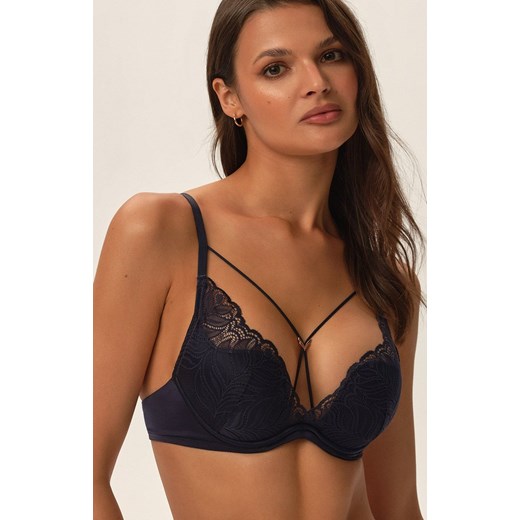 Esotiq biustonosz push-up Korin 41746-90X, Kolor ciemnoszary, Rozmiar 70B, Esotiq 70B Intymna