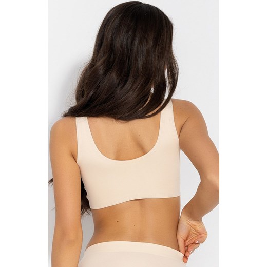 Top damski beżowy Bra Feel Good, Kolor beżowy, Rozmiar L, Mitex ze sklepu Intymna w kategorii Biustonosze - zdjęcie 174915387