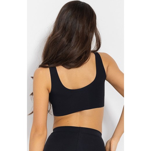 Top damski czarny Bra Feel Good, Kolor czarny, Rozmiar L, Mitex ze sklepu Intymna w kategorii Biustonosze - zdjęcie 174915389