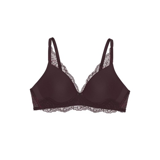 Triumph biustonosz braletka Amourette Charm 10214457, Kolor burgund, Rozmiar 75A, Triumph ze sklepu Intymna w kategorii Biustonosze - zdjęcie 174915769