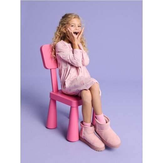 Sinsay - Sukienka - fioletowy ze sklepu Sinsay w kategorii Sukienki dziewczęce - zdjęcie 174917778