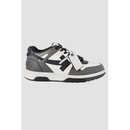 OFF-WHITE Szare sneakersy Out Of Office Calf Leather, Rozmiar 42,5 ze sklepu outfit.pl w kategorii Buty sportowe męskie - zdjęcie 174918728