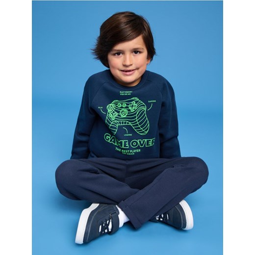 Sinsay - Bluza - granatowy ze sklepu Sinsay w kategorii Bluzy chłopięce - zdjęcie 174921258