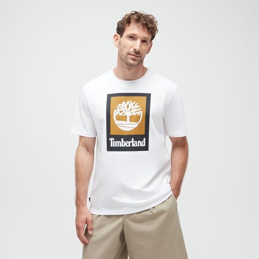 TIMBERLAND T-SHIRT STACK LOGO COLORED SHORT SLEEVE TEE ze sklepu Timberland w kategorii T-shirty męskie - zdjęcie 174924769