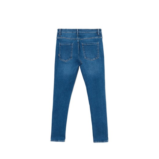 Cropp - Niebieskie jeansy skinny - niebieski Cropp 34/32 Cropp