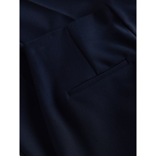 Reserved - Spodnie z wysokim stanem - granatowy Reserved 38 Reserved