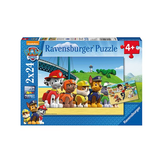Paw Patrol 48-częściowe puzzle - 4+ onesize Limango Polska wyprzedaż