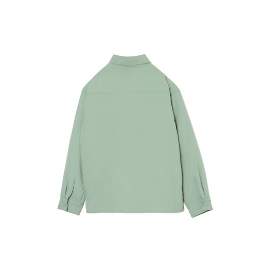 Cropp - Ocieplana koszula z kieszeniami - zielony Cropp S Cropp