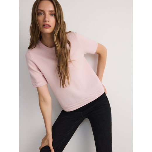 Sweter damski Reserved z okrągłym dekoltem 