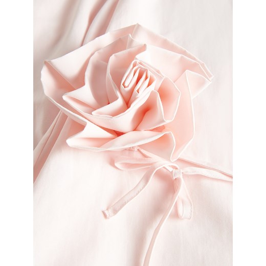 Reserved - Koszula z różą - pastelowy róż Reserved S Reserved