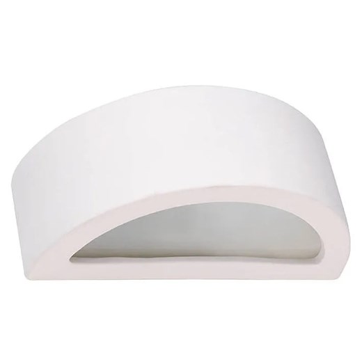 Biały ceramiczny minimalistyczny kinkiet - A617-Etin Lumes One Size Edinos.pl