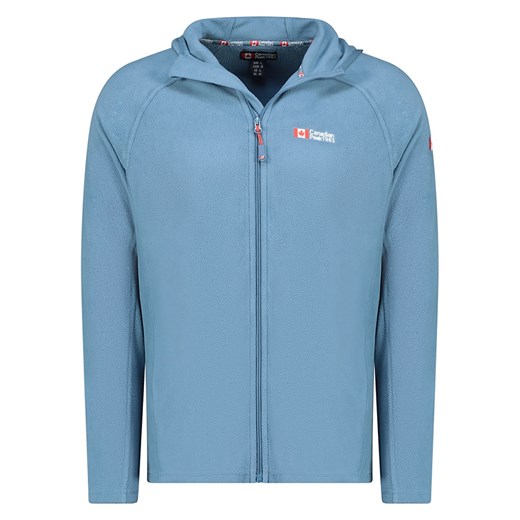 Canadian Peak Kurtka polarowa &quot;Tugoodeak&quot; w kolorze błękitnym ze sklepu Limango Polska w kategorii Bluzy męskie - zdjęcie 174946178