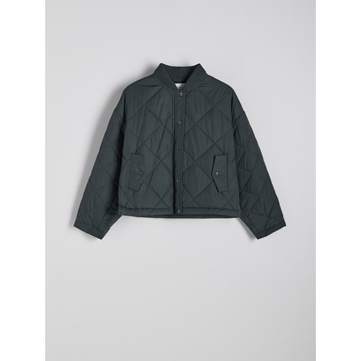 Reserved - Pikowana kurtka - zielony Reserved XL Reserved