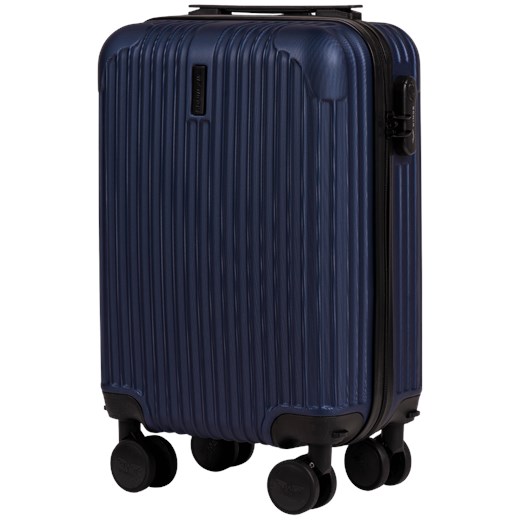 WALIZKA KABINOWA MAŁA WINGS EGRET 18" DARK BLUE ze sklepu WINGS w kategorii Walizki - zdjęcie 174949918