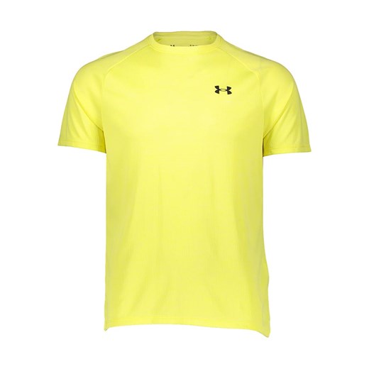 Under Armour Koszulka sportowa &quot;Tech&quot; w kolorze żółtym ze sklepu Limango Polska w kategorii T-shirty męskie - zdjęcie 174950595