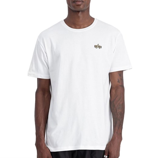 Koszulka Alpha Industries 3D Small Logo 14851109 - biała ze sklepu streetstyle24.pl w kategorii T-shirty męskie - zdjęcie 174951796