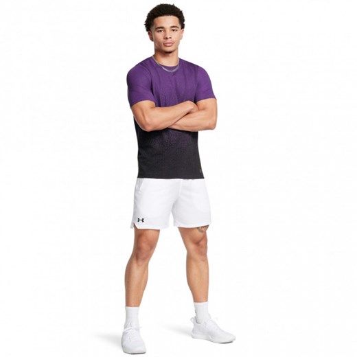 Męskie spodenki treningowe Under Armour UA Vanish Woven 6in Shorts - białe ze sklepu Sportstylestory.com w kategorii Spodenki męskie - zdjęcie 174952796