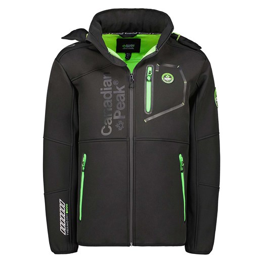 Canadian Peak Kurtka softshellowa &quot;Tubis&quot; w kolorze czarnym ze sklepu Limango Polska w kategorii Kurtki męskie - zdjęcie 174953168
