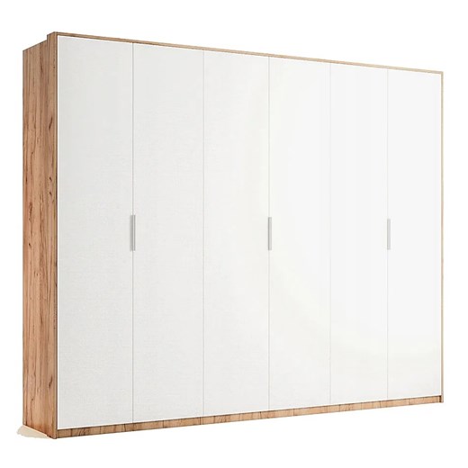 Duża biała 6 drzwiowa szafa uchylna G7-N54 ze sklepu Edinos.pl w kategorii Szafy - zdjęcie 174953348