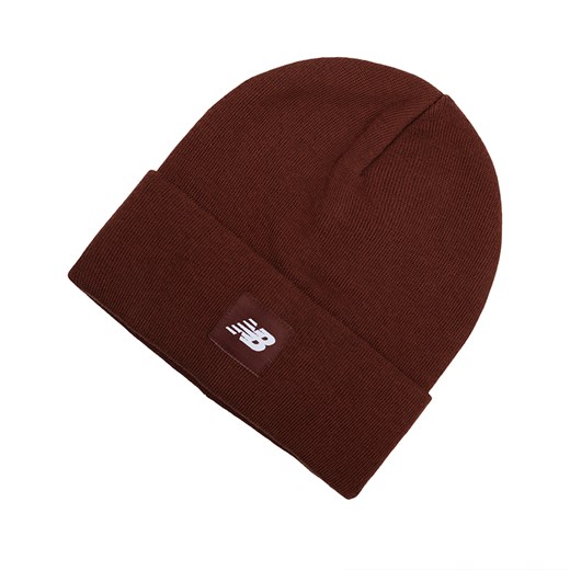 Czapka New Balance LAH13034ROK – brązowa ze sklepu New Balance Poland w kategorii Czapki zimowe męskie - zdjęcie 174953879