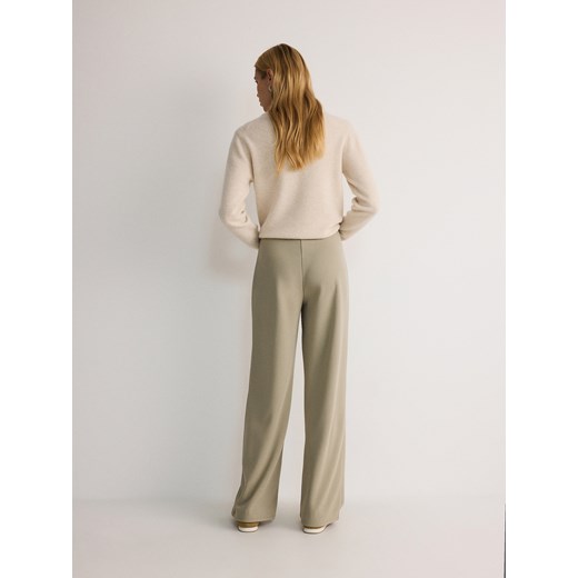Spodnie damskie Reserved z elastanu 