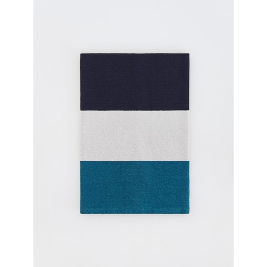 Reserved - Komin w paski - ciemny turkus ze sklepu Reserved w kategorii Szaliki dziecięce - zdjęcie 174958186