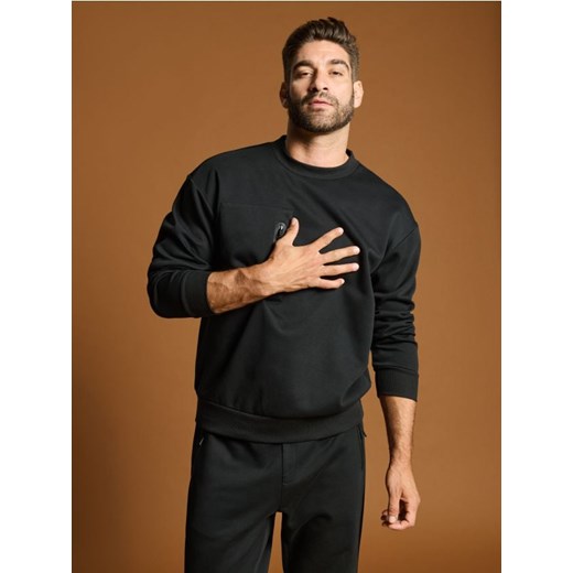 Sinsay - Bluza - czarny ze sklepu Sinsay w kategorii Bluzy męskie - zdjęcie 174958756