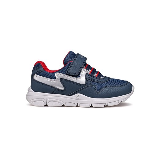 Geox Sneakersy &quot;New Torque&quot; w kolorze srebrno-granatowym ze sklepu Limango Polska w kategorii Buty sportowe dziecięce - zdjęcie 174966738