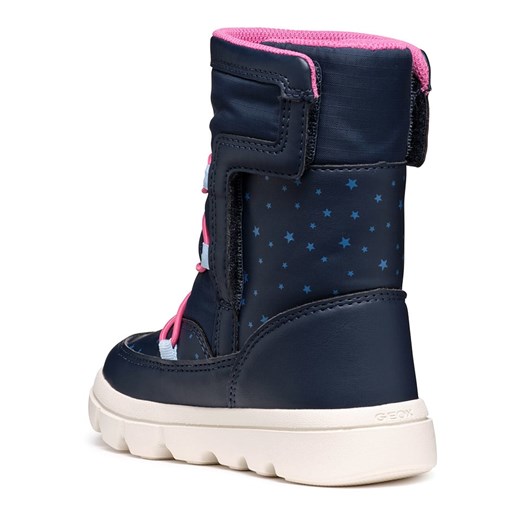 Buty zimowe dziecięce Geox z tkaniny jesienne