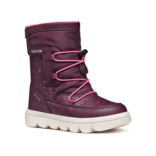 Geox Botki zimowe &quot;Willaboom&quot; w kolorze fioletowym Geox 36 okazja Limango Polska